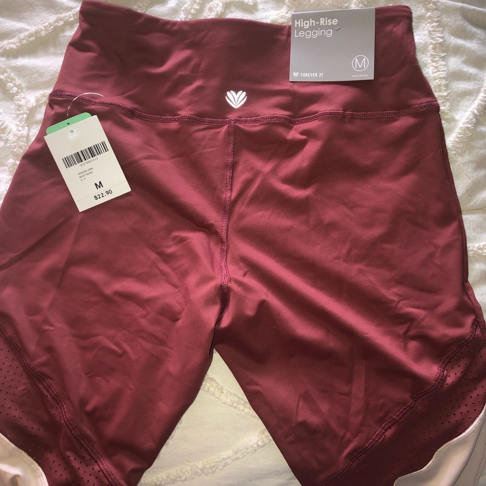Two toned workout leggings